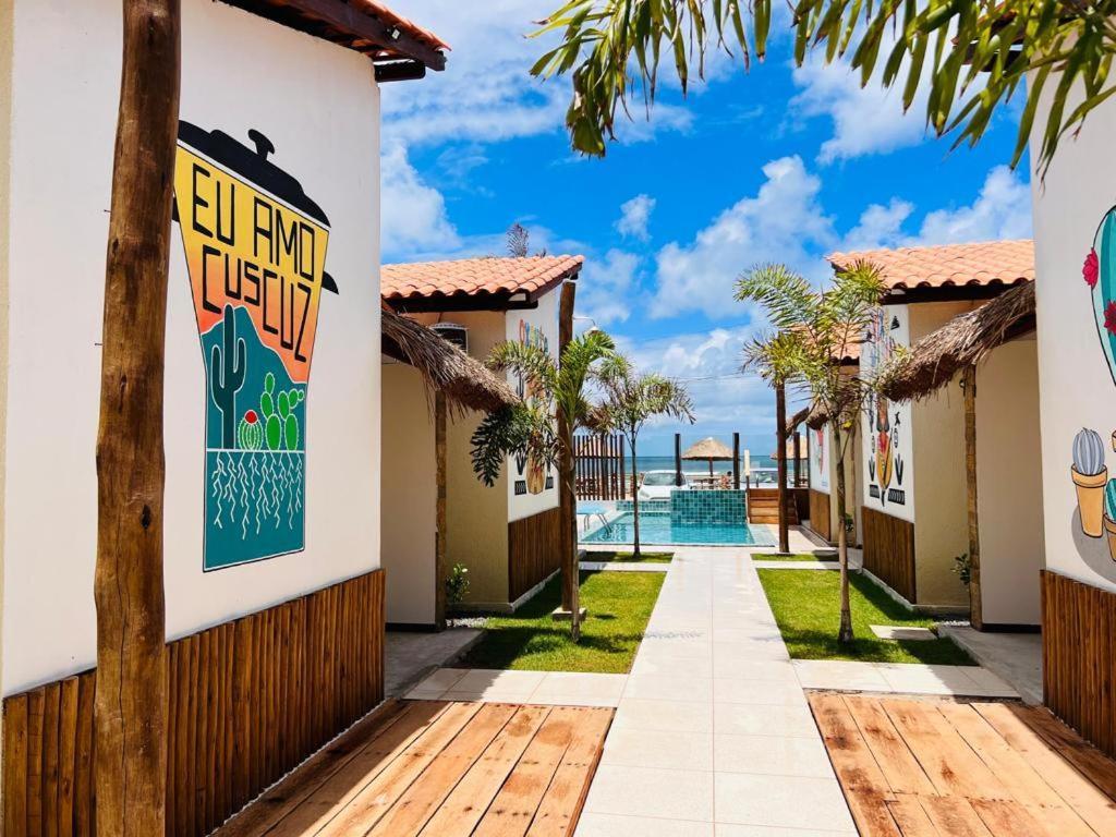 Flats Villas Litoral Sul - Praia Pontal Do Peba - Piacabucu - Al Bagian luar foto