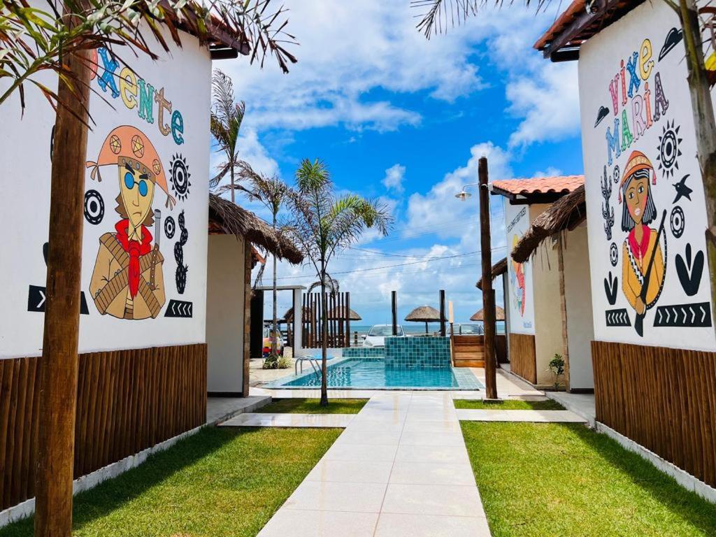 Flats Villas Litoral Sul - Praia Pontal Do Peba - Piacabucu - Al Bagian luar foto